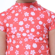 Paws in Bloom Tankini -girls two piece swimsuit